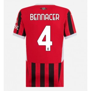 Billiga AC Milan Ismael Bennacer #4 Hemmatröja Dam 2024-25 Kortärmad